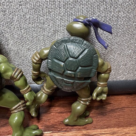 Lot Of 3 Vintage TMNT Figures Original Teenage Mutant Ninja Turtles Figures - Picture 7 of 7